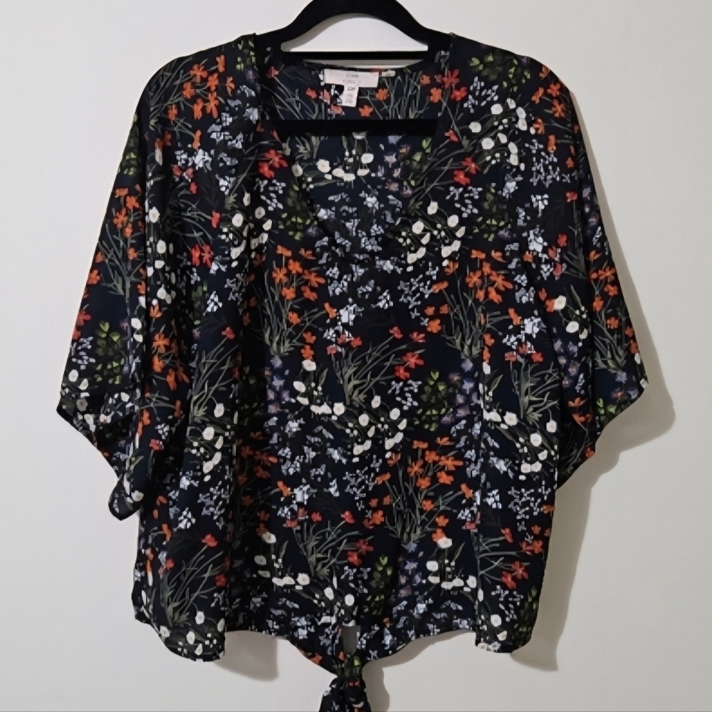 Como Vintage Floral Top